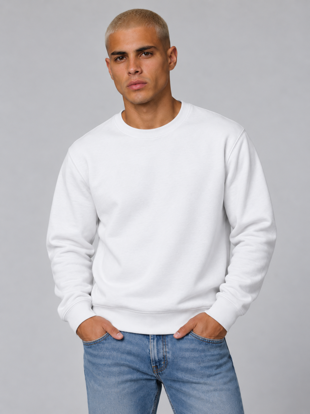 Men's Crew Neck Pullover Sweatshirt