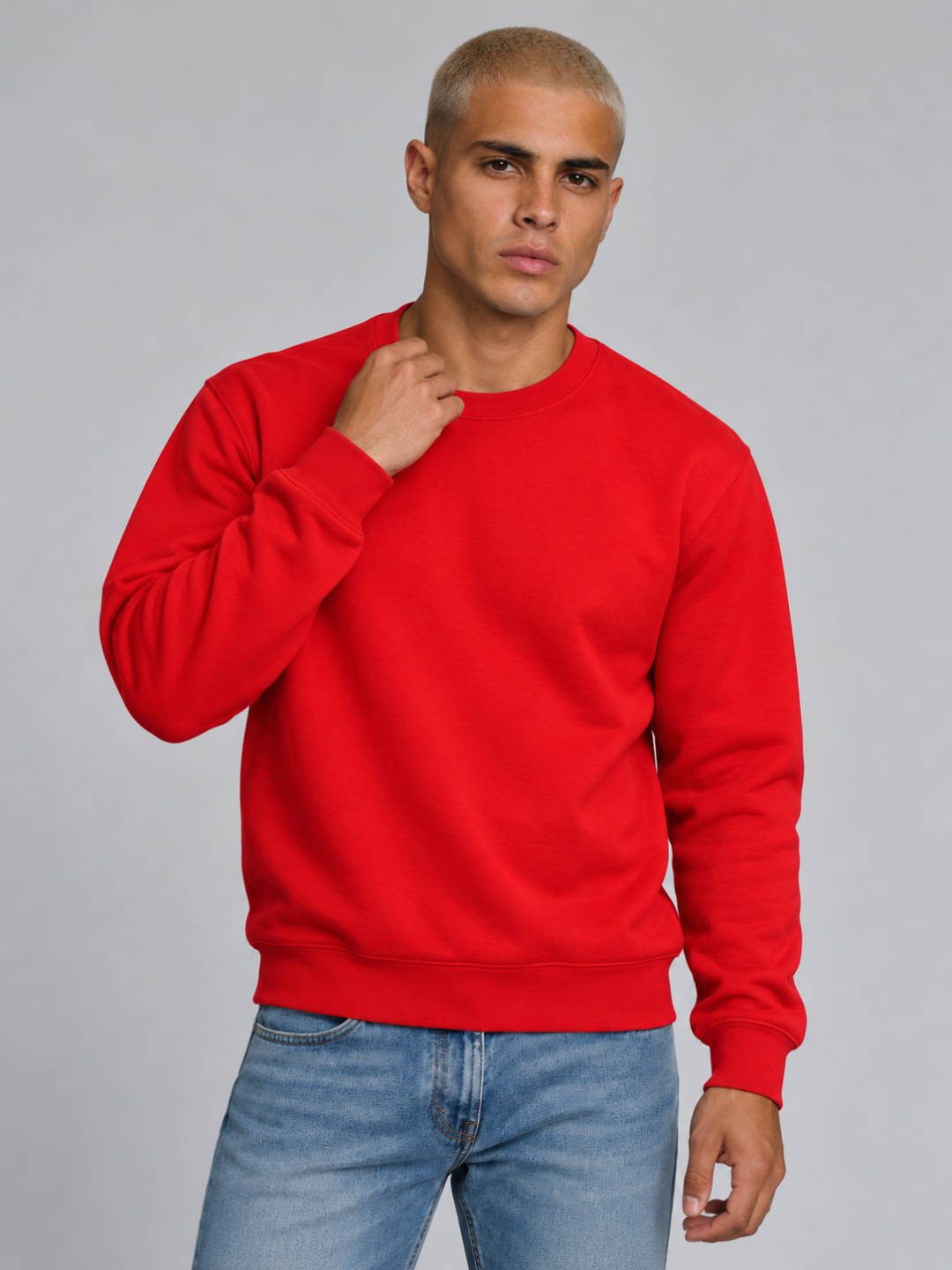 Men's Crew Neck Pullover Sweatshirt