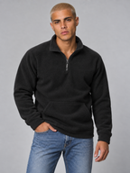 Men's Half-Zip Fleece Sweatshirt