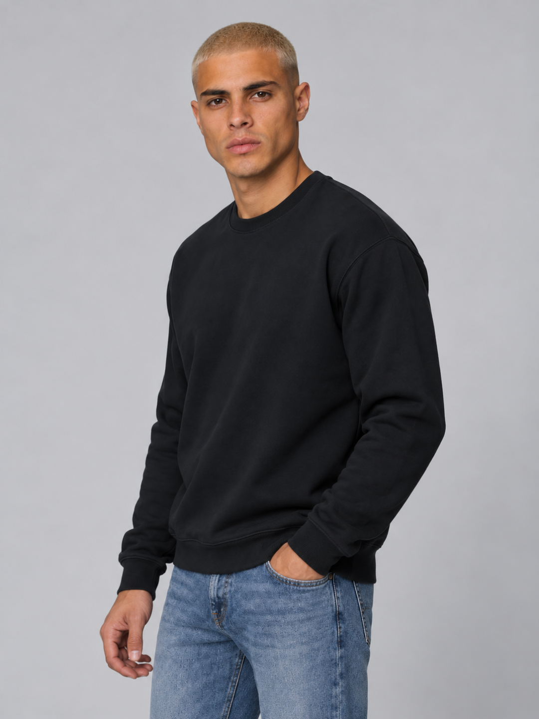 Men's Crew Neck Pullover Sweatshirt