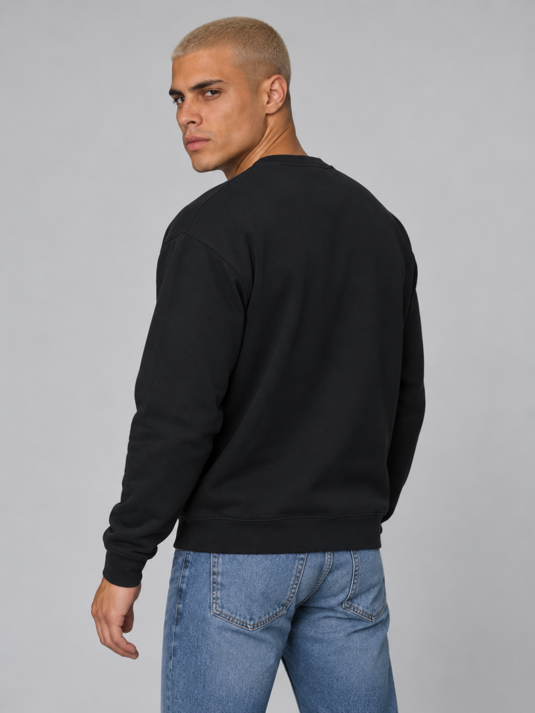 Men's Crew Neck Pullover Sweatshirt