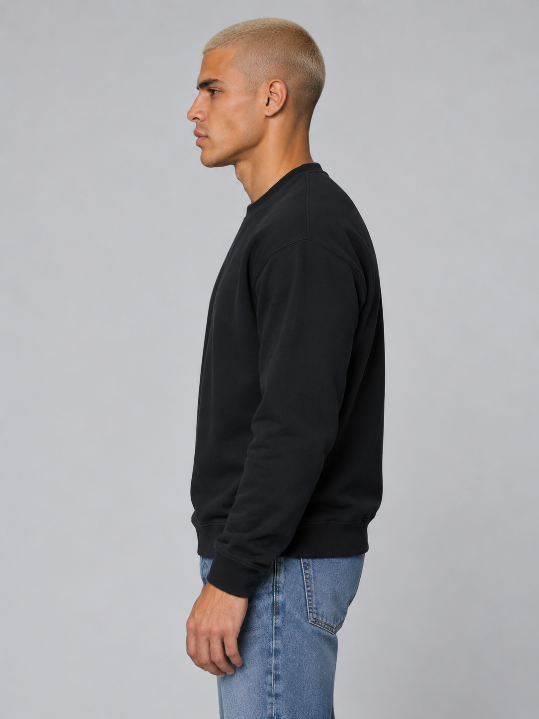 Men's Crew Neck Pullover Sweatshirt