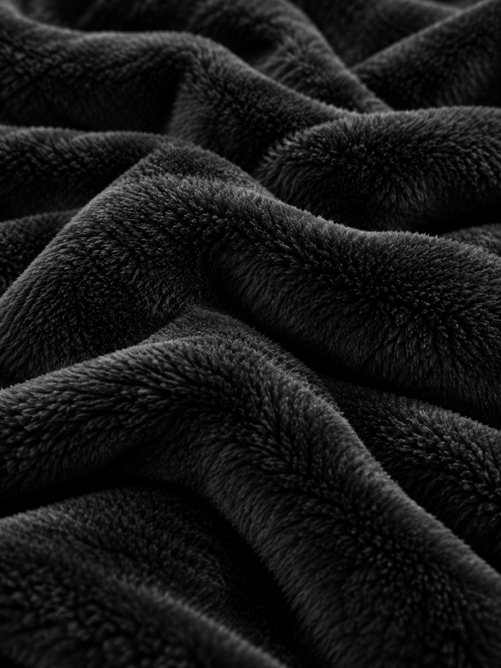 Sherpa Fleece Reversible Throw Blanket