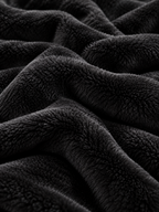 Sherpa Fleece Reversible Throw Blanket