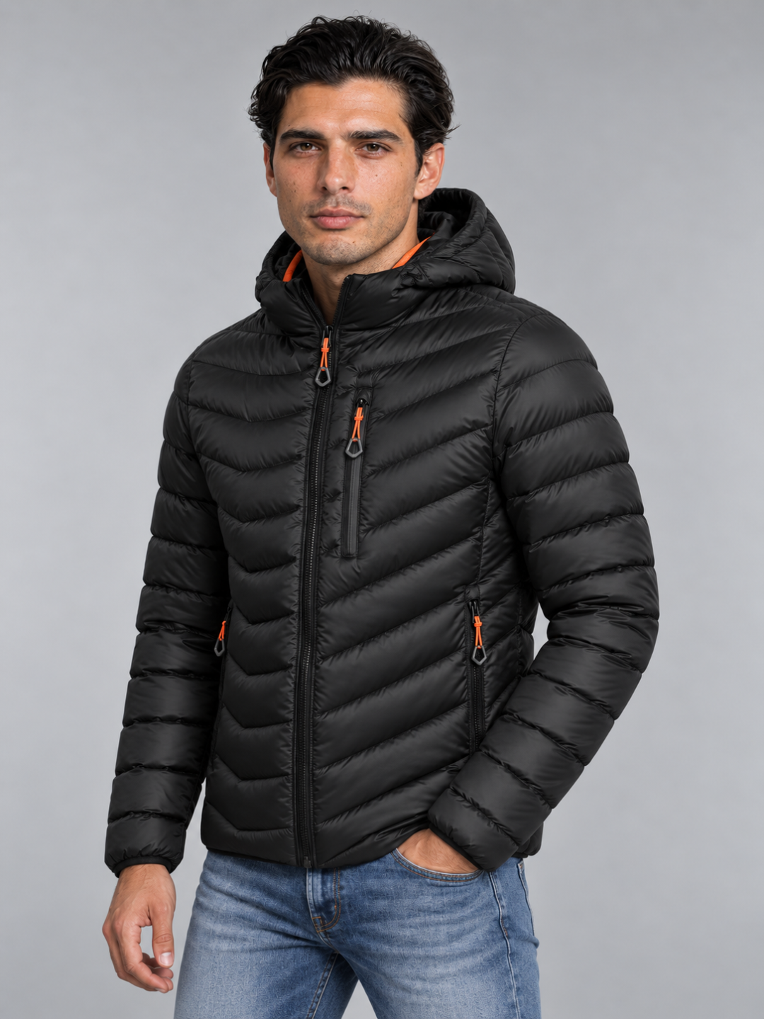 Men's Waterproof Puffer Jacket