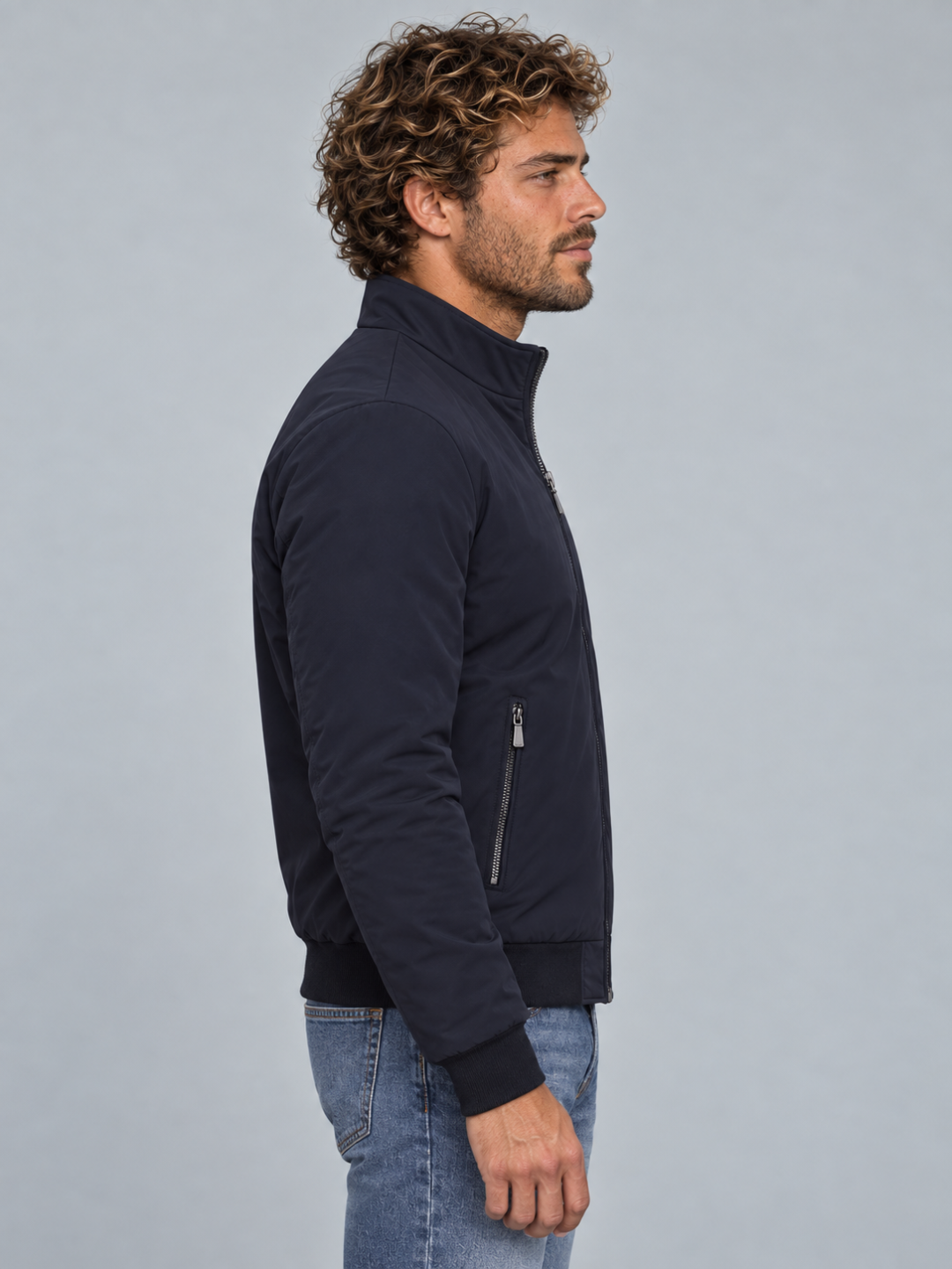 Men's Sherpa-Lined Jacket