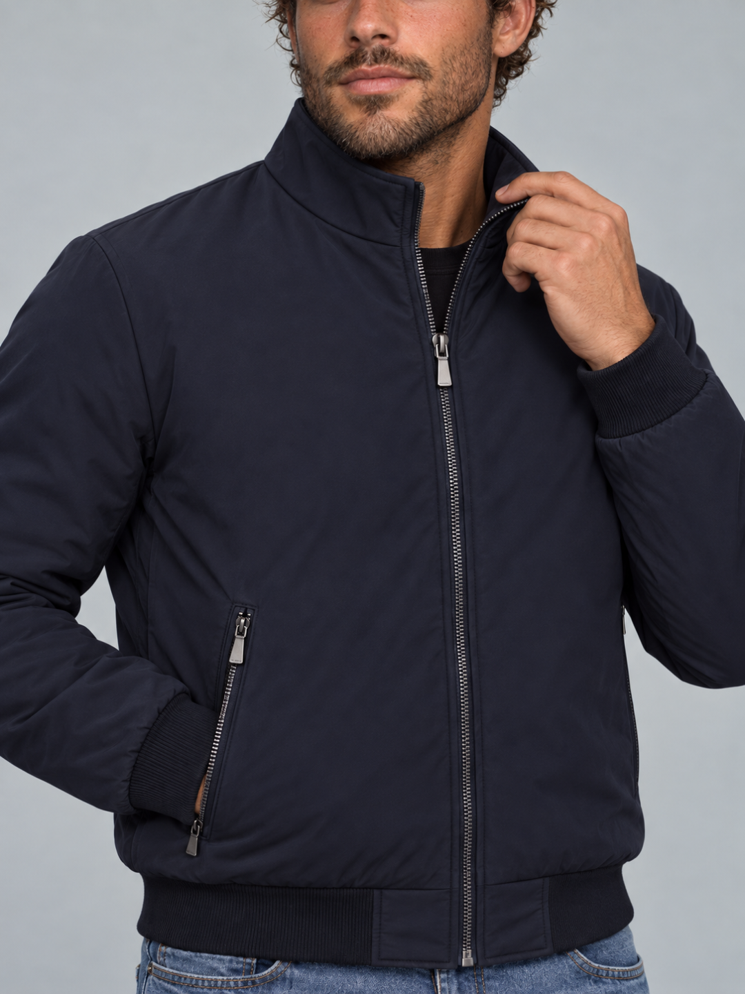 Men's Sherpa-Lined Jacket