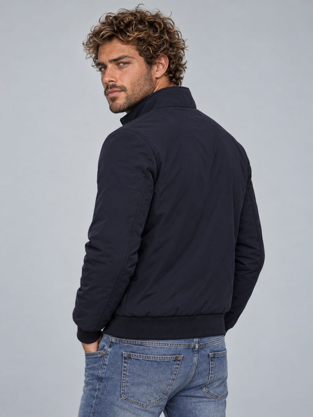 Men's Sherpa-Lined Jacket