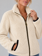 Women’s Full-Zip Sherpa Fleece Jacket
