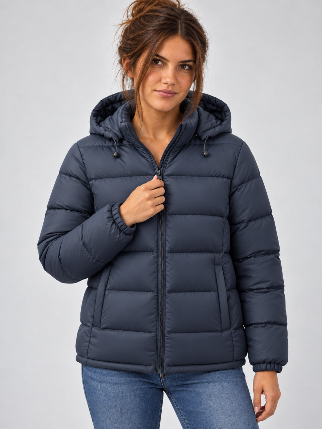 Women's Hooded Puffer Jacket