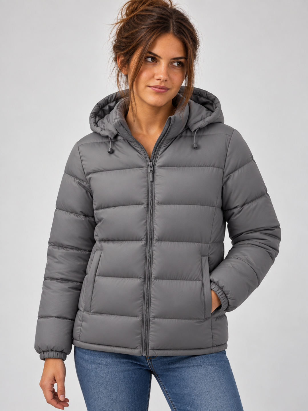 Women's Hooded Puffer Jacket