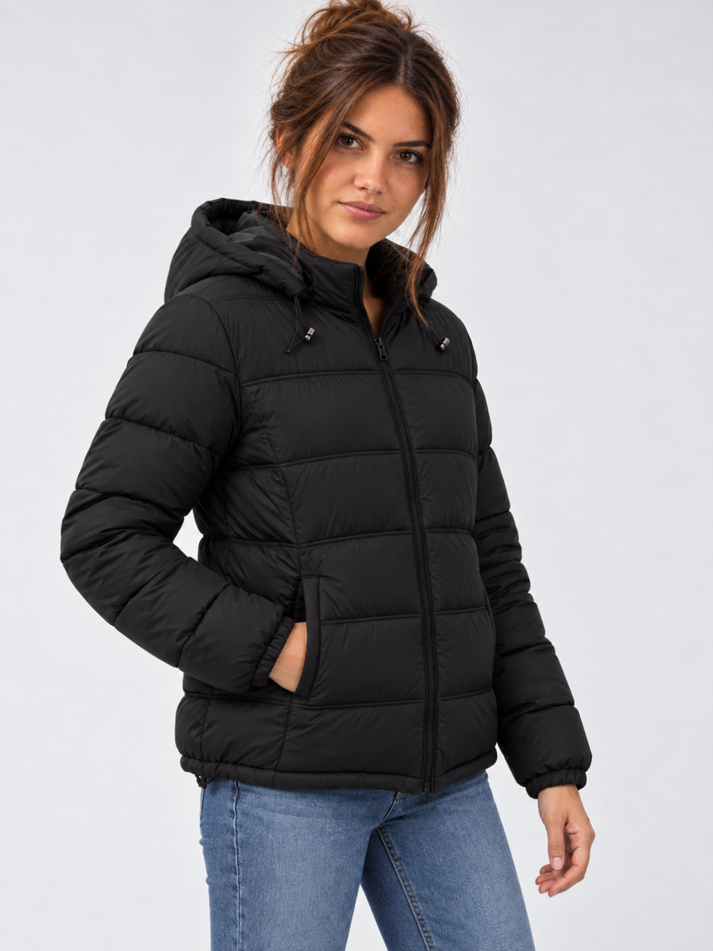 Women's Hooded Puffer Jacket