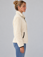 Women’s Full-Zip Sherpa Fleece Jacket
