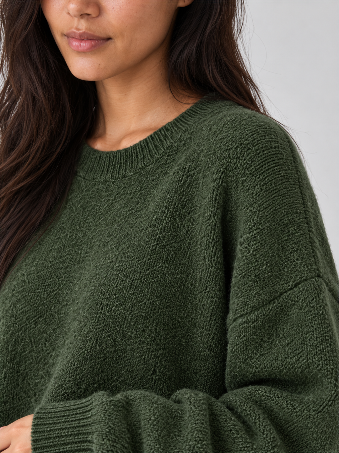 Women's Oversized Knit Pullover Jumper