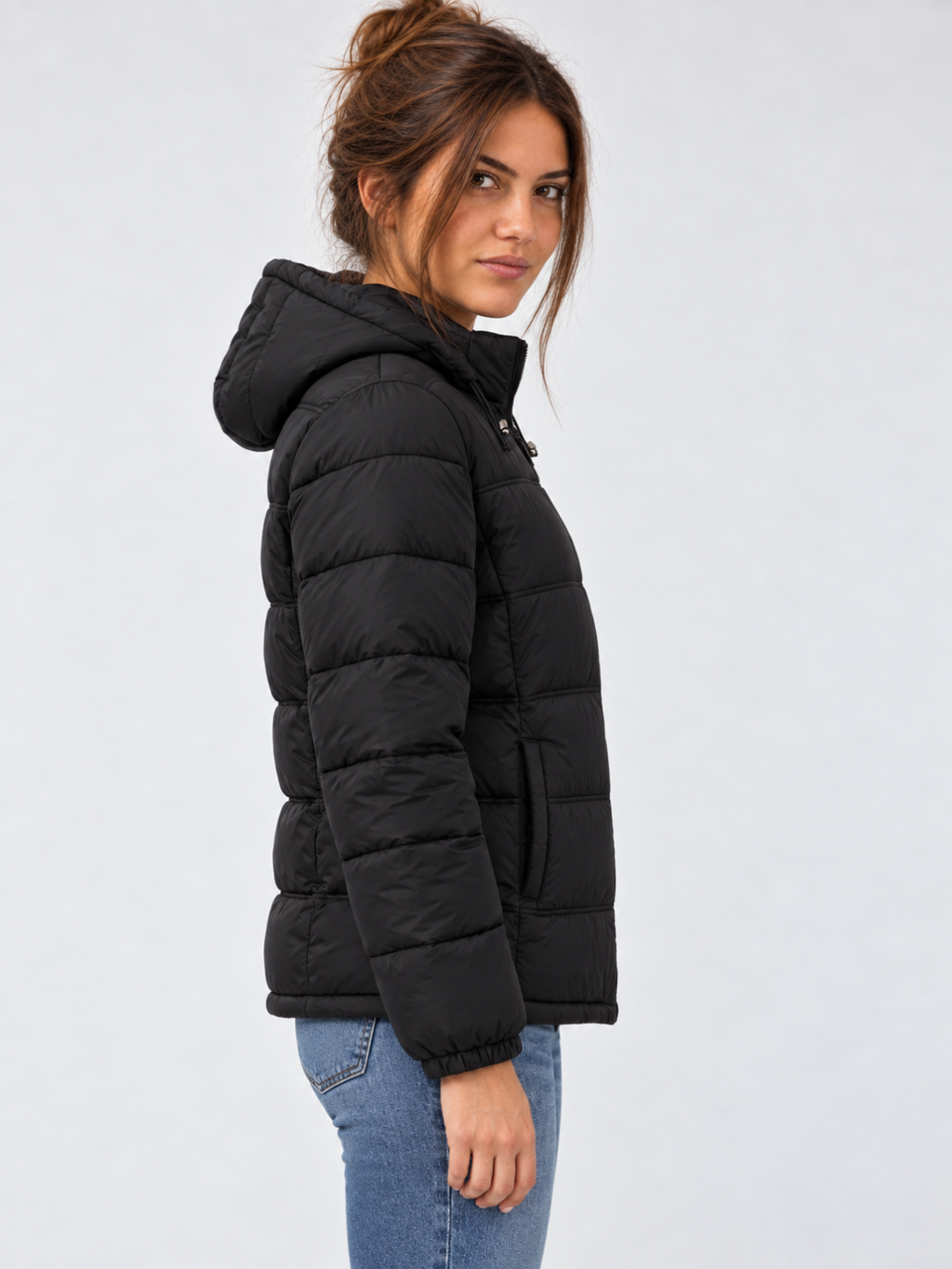 Women's Hooded Puffer Jacket