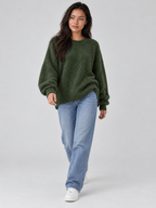 Women's Oversized Knit Pullover Jumper
