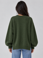 Women's Oversized Knit Pullover Jumper