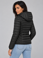 Women's Lightweight Hooded Puffer Jacket