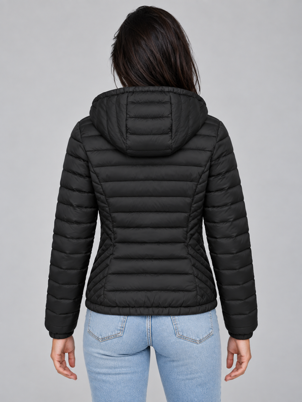 Women's Lightweight Hooded Puffer Jacket