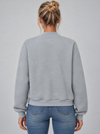 Women's Drop Shoulder Zip-Up Jacket