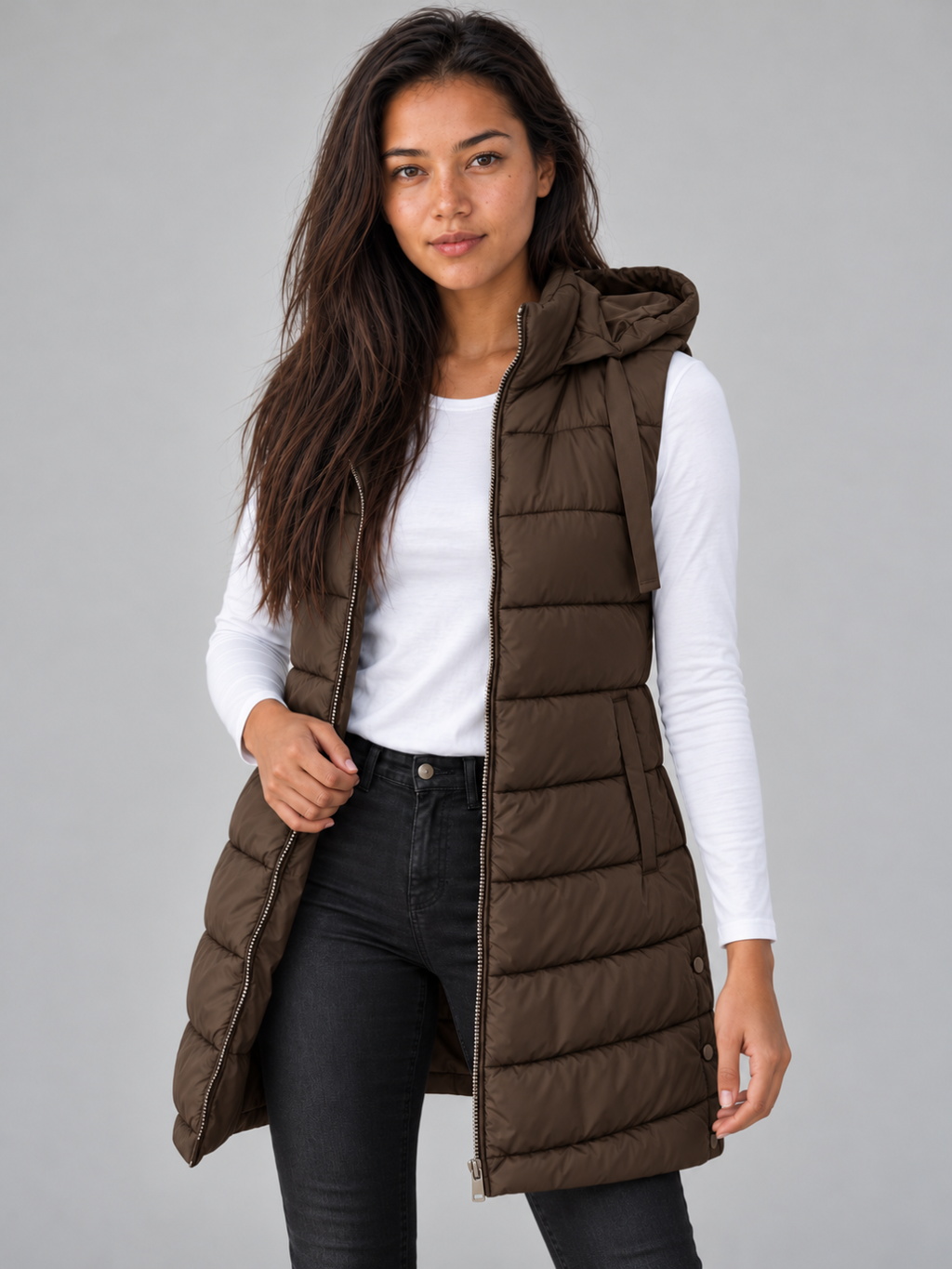 Women’s Hooded Puffer Vest
