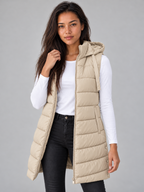 Women’s Hooded Puffer Vest