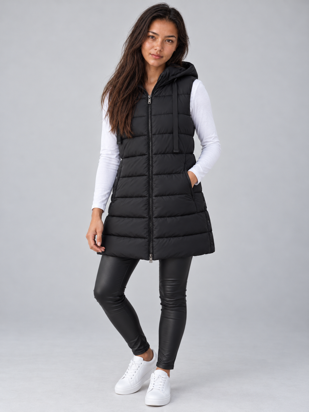 Women’s Hooded Puffer Vest
