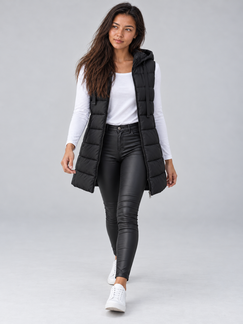 Women’s Hooded Puffer Vest