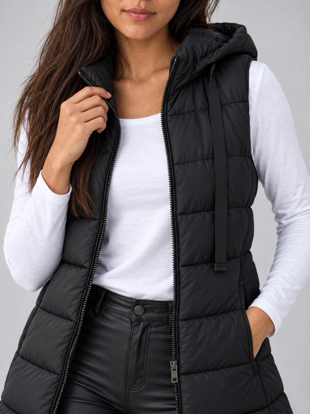 Women’s Hooded Puffer Vest