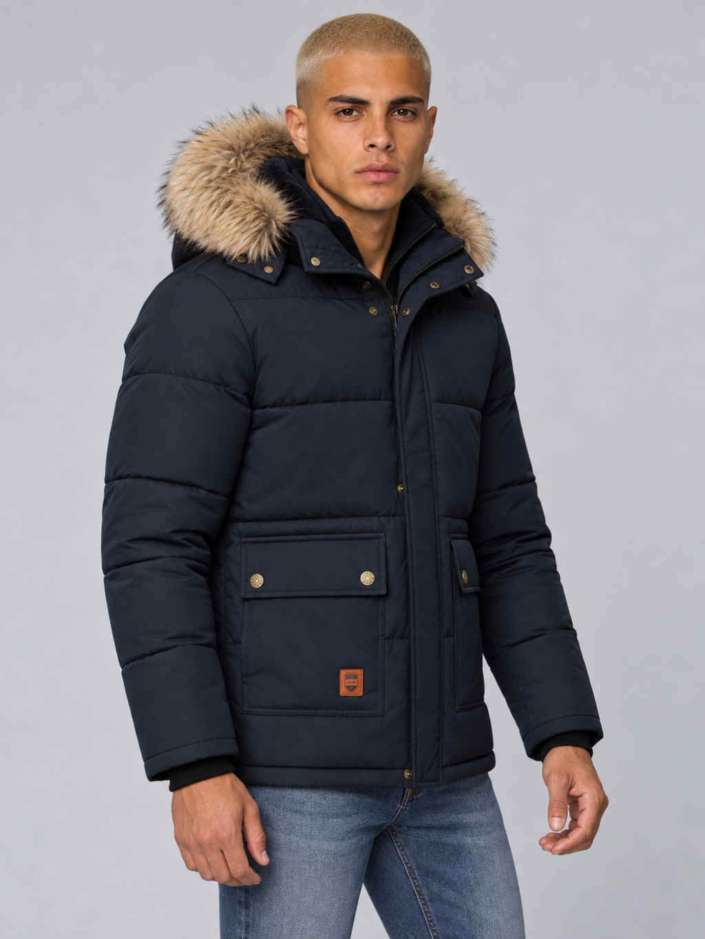 Men’s Hooded Puffer Jacket