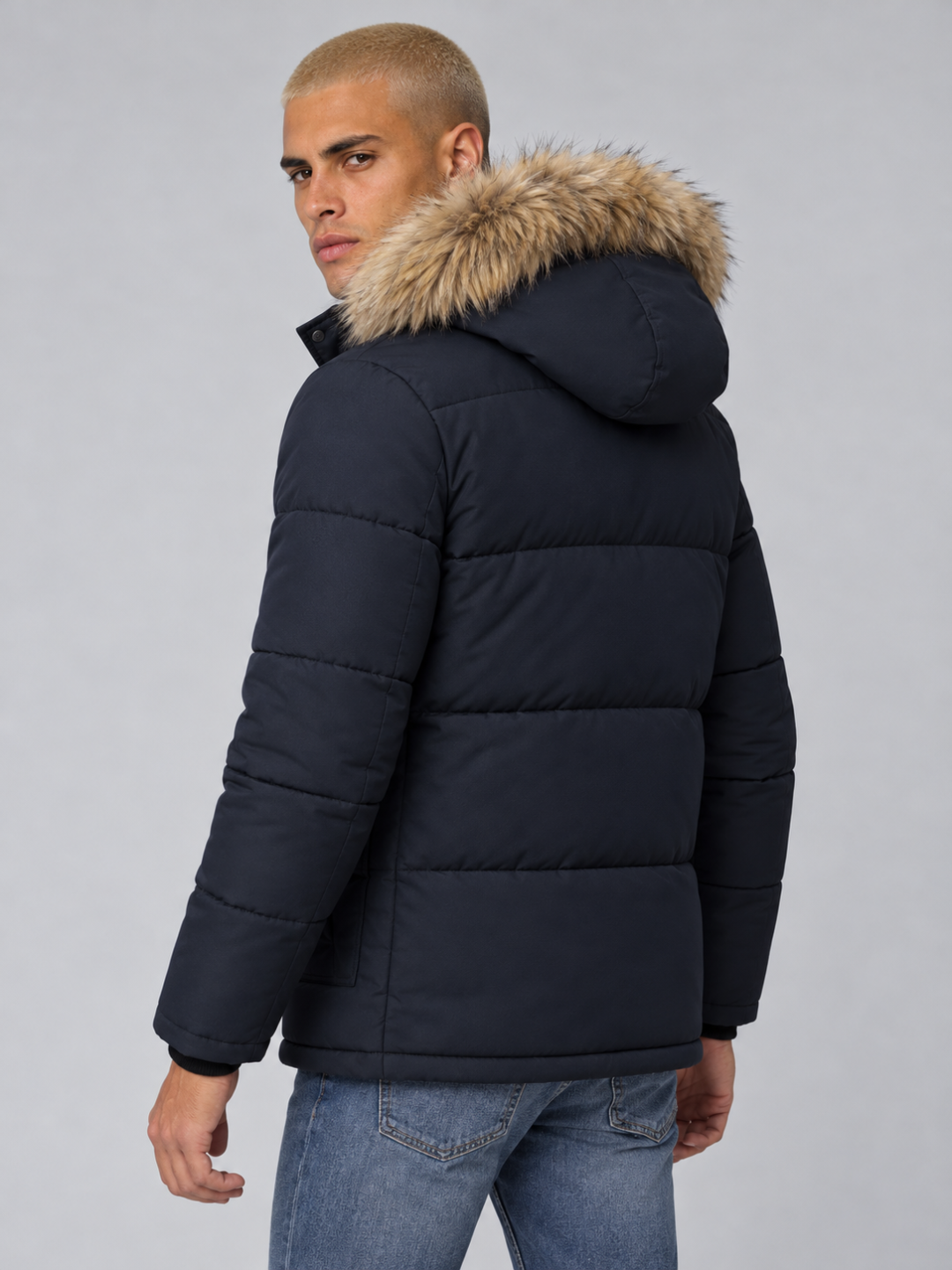 Men’s Hooded Puffer Jacket