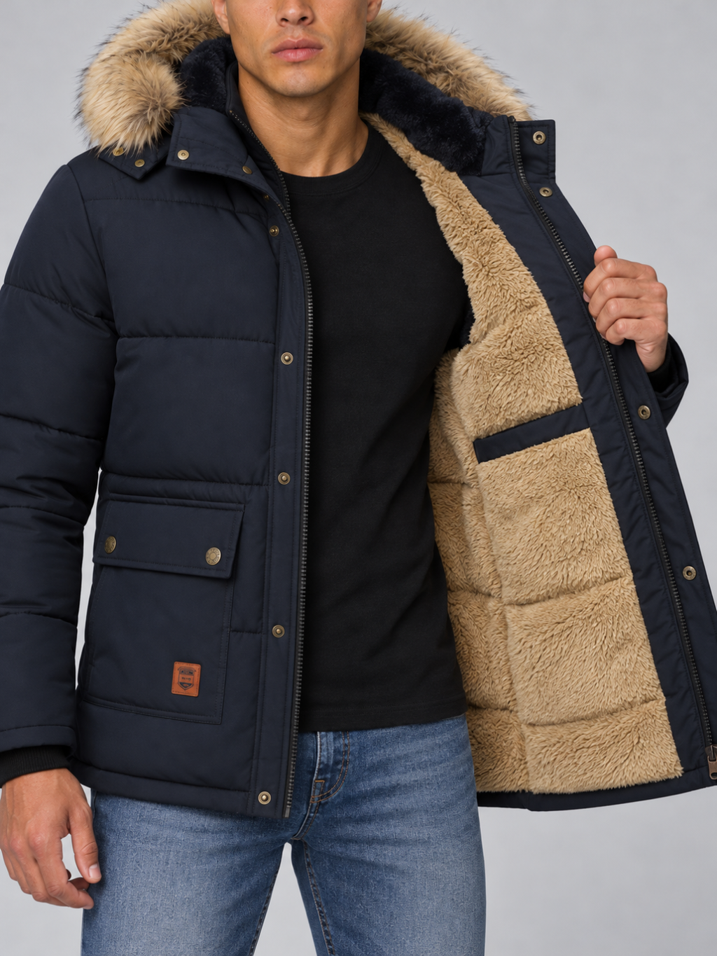 Men’s Hooded Puffer Jacket
