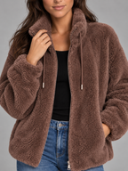 Women's Oversized Plush Fleece Coat