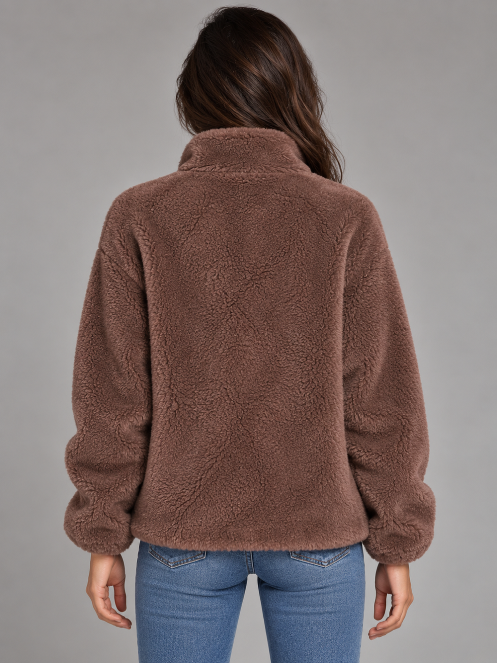 Women's Oversized Plush Fleece Coat
