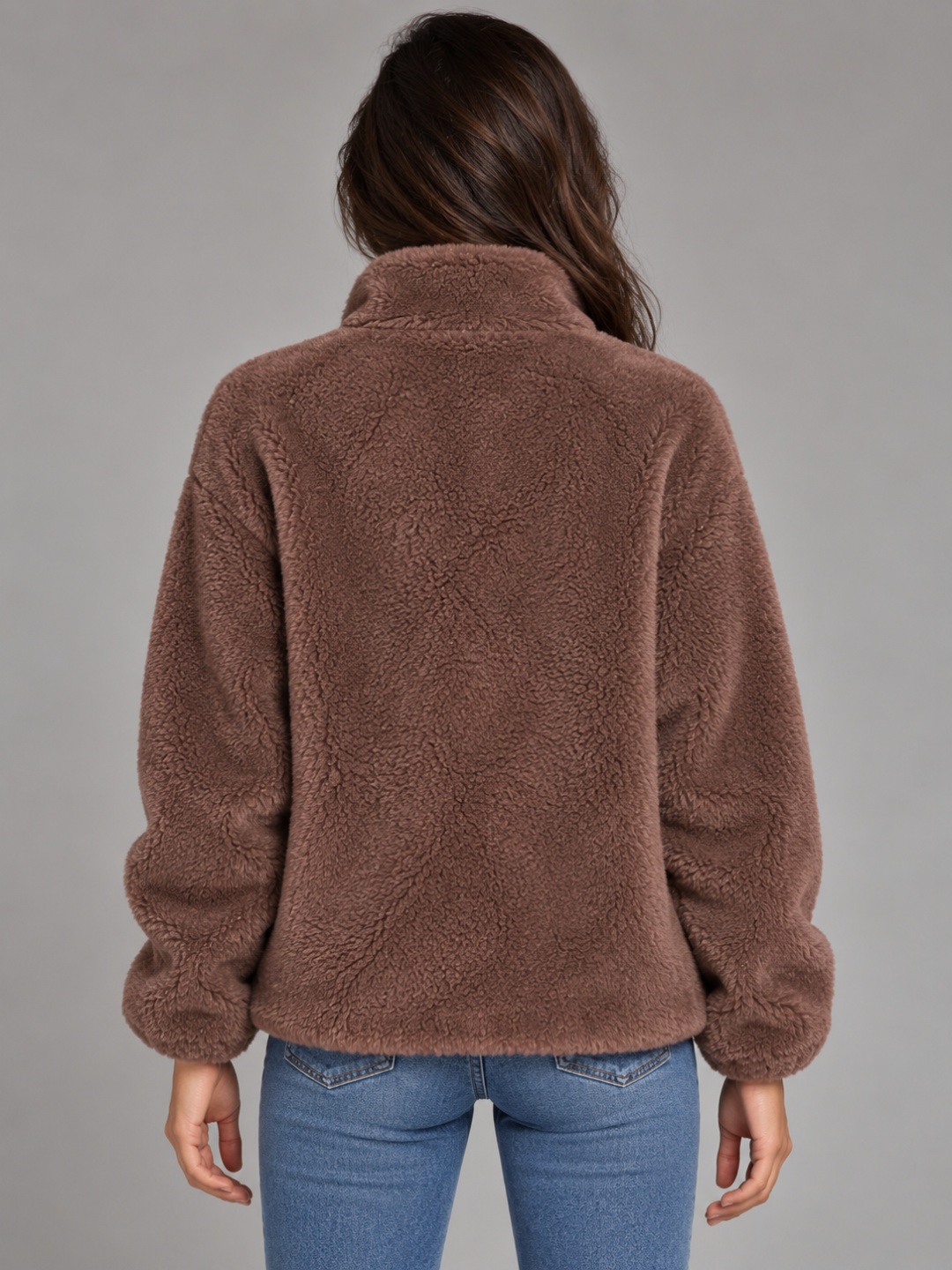 Women's Oversized Plush Fleece Coat