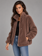 Women's Oversized Plush Fleece Coat