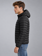 Men's Lightweight Hooded Puffer Jacket