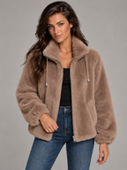 Women's Oversized Plush Fleece Coat