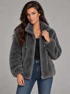 Women's Oversized Plush Fleece Coat
