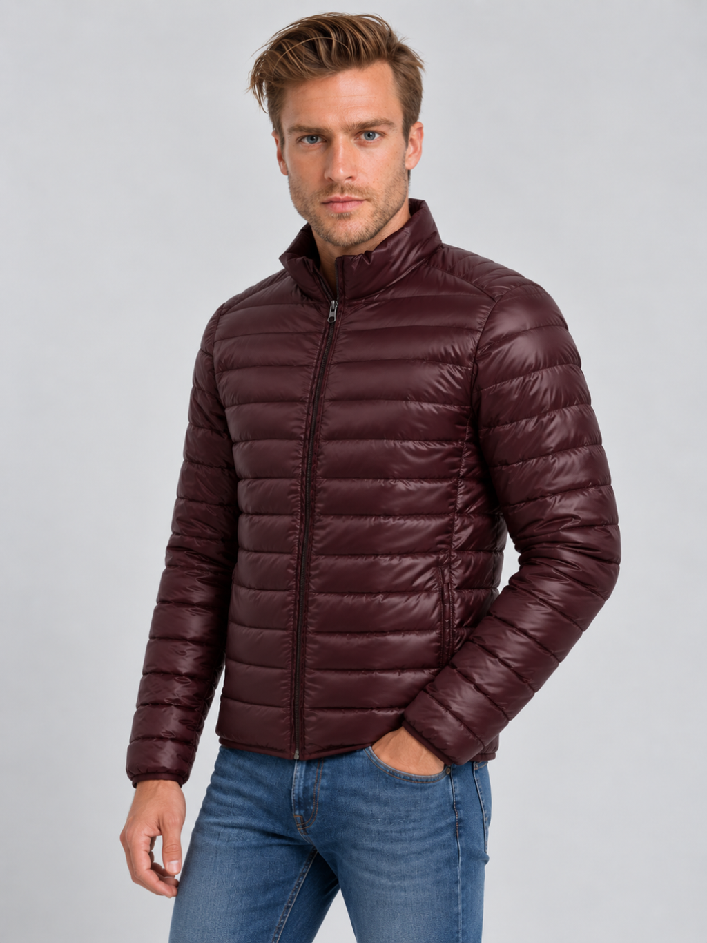 Men's Packable Down Puffer Jacket