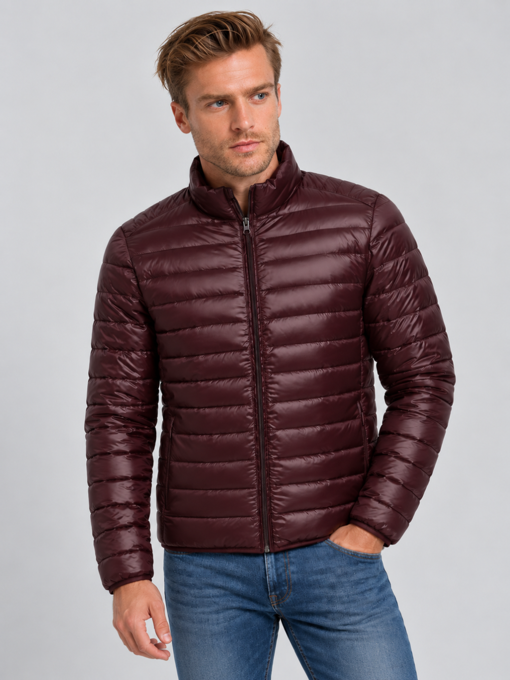 Men's Packable Down Puffer Jacket