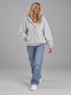 Women's Full-Zip Oversized Hoodie