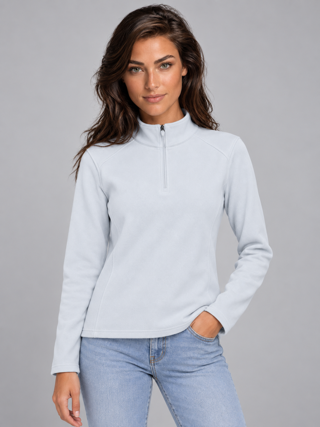 Women's Quarter-Zip Fleece Pullover