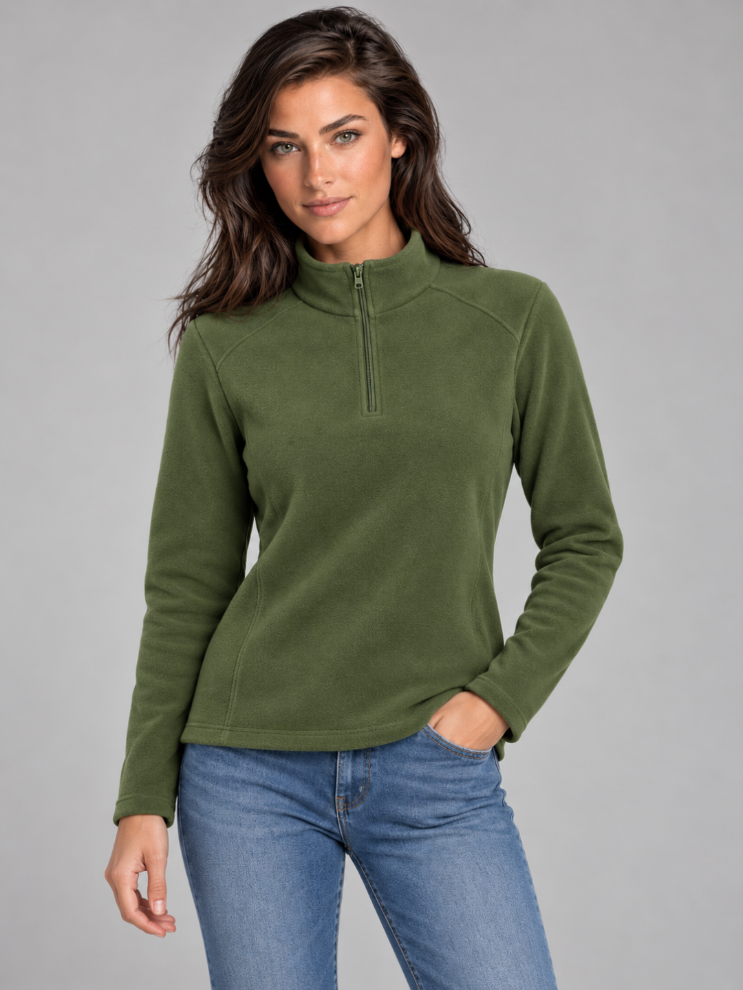 Women's Quarter-Zip Fleece Pullover