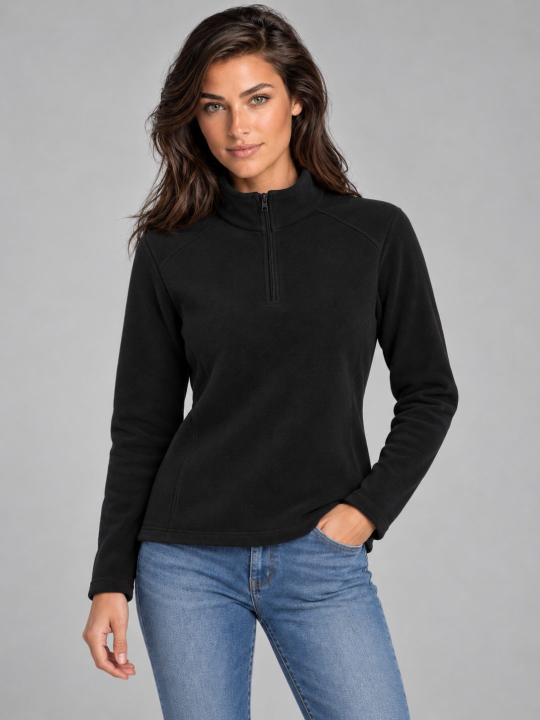 Women's Quarter-Zip Fleece Pullover