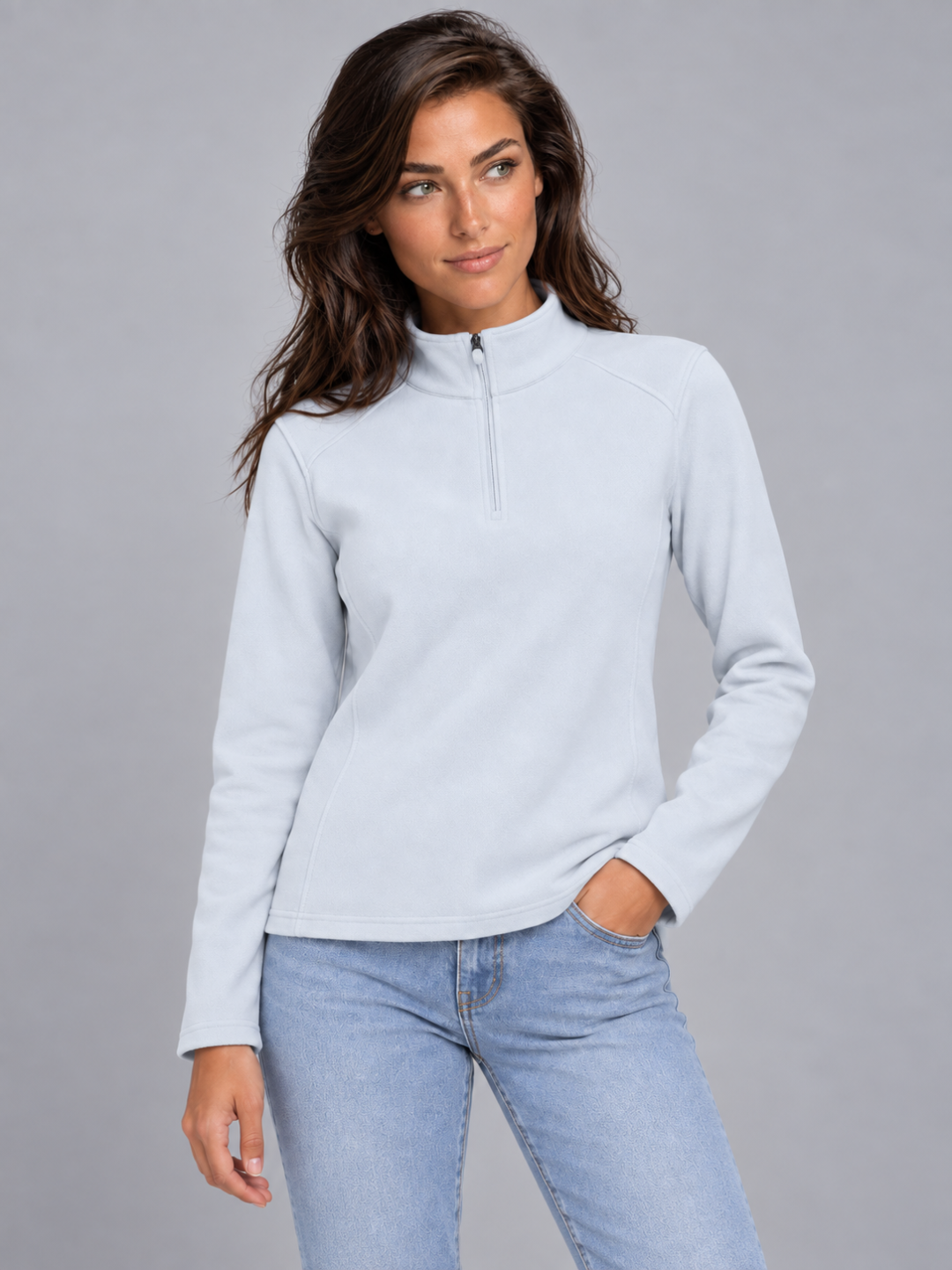 Women's Quarter-Zip Fleece Pullover