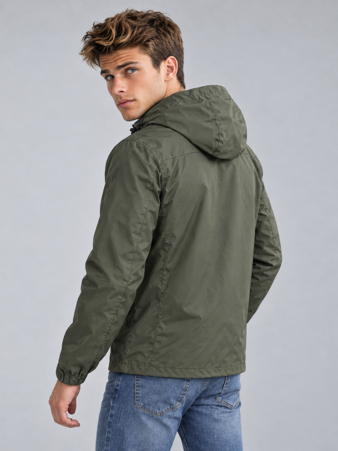 Men's Waterproof Tactical Windbreaker Jacket