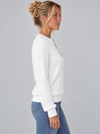 Women's Textured Half-Zip Pullover
