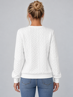 Women's Textured Half-Zip Pullover
