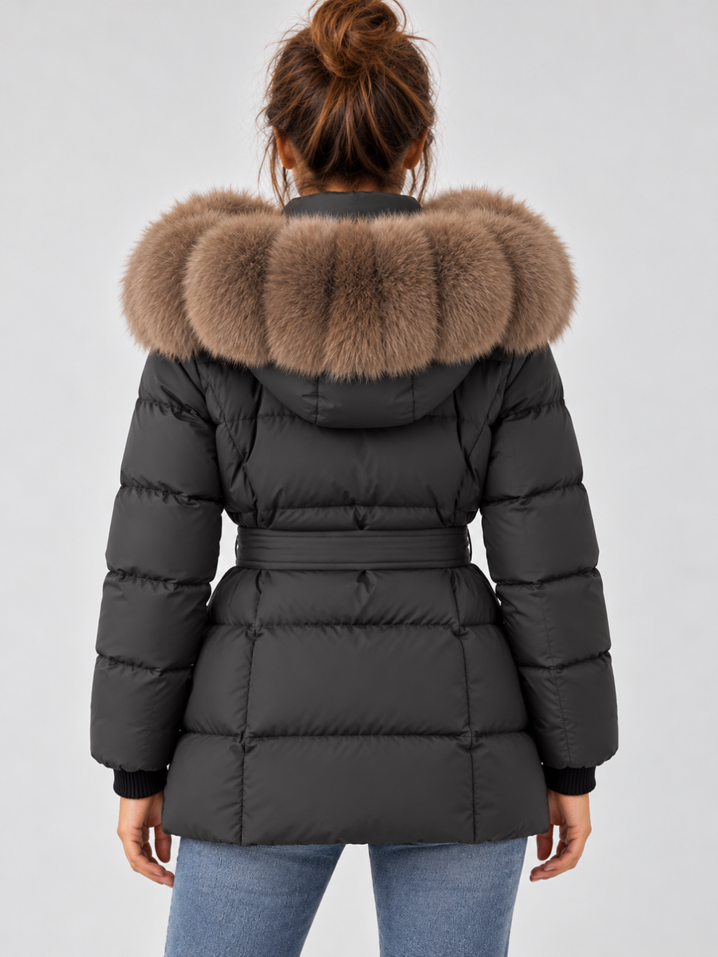 Women's Mid-Length Down Puffer Coat